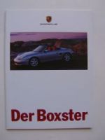 Porsche Boxster Prospekt (986) August 1996 NEU