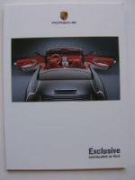 Porsche Exclusive Prospekt Juli 2003 911 (996),Cayenne (955)