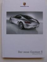 Porsche Cayman S Prospekt/Buch (987) Juni 2005 NEU