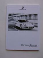 Porsche Cayman Modelle (987) Preisliste NEU 11/2008