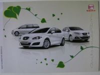 Seat Ecomotive Modelle Prospekt März 2009 NEU