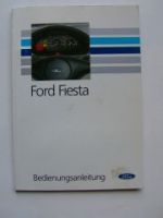 Ford Fiesta Betriebsanleitung Juli 1993