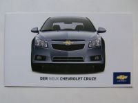 Chevrolet Cruze Prospekt Vostellung 2009 NEU