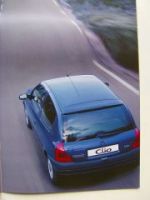 Renault Clio Prospekt September 2000 NEU
