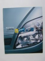 Renault Scenic +RX4 Ausstattungspakete Prospekt 3/2002 NEU