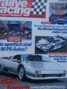 rallye racing 5/1996 Lamborghini Diablo Roadster, Volvo 850R, Kelleners und mh dezent 328iE36,Mazda Xedos 9 2.3i Kompressor
