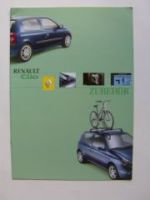 Renault Clio Zubehör Prospekt Mai 2002 NEU