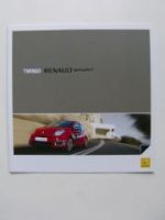 Renault Twingo Sport Prospekt September 2008 NEU