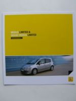 Renault Modus Limited & Grand Modus Prospekt 9/2008 NEU