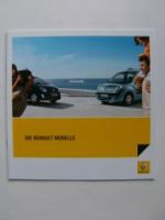 Renault Modelle alle Prospekt März 2008 NEU