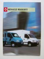 Renault Mascott Prospekt Juni 2002 NEU
