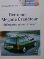 Renault Megane Grandtour Prospekt März 1999