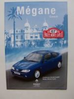 Renault Megane Coach Prospekt Rallye Monte Carlo 10/1998