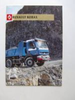 Renault Kerax Prospekt Dezember 2002 NEU