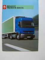 Renault Premium Route Prospekt Dezember 2002 NEU