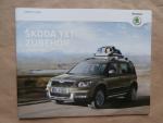 Skoda Yeti Typ5L Zubehör Prospekt Sepember 2015