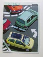 Renault Twingo Prospekt November 1999 NEU