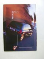Renault Clio Prospekt +16V Februar 2000 NEU