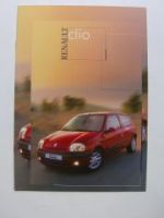 Renault Clio Prospekt +RT +RXE +Initiale NEU