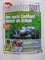 Auto Bild motorsport November 2001 Le Mans Abt Coulthard