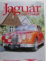 Jaguar enthusiast UK Englisch Magazin Januar 1991 Vol.7 Nr.1