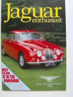 Jaguar enthusiast UK Englisch Magazin August 1994 Vol.10 Nr.8