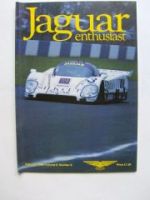Jaguar enthusiast UK Englisch Magazin August 1990 Vol.6 Nr.8