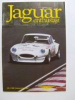 Jaguar enthusiast UK Englisch Magazin Juli 1990 Vol.6 Nr.7