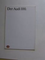 Audi 100 (Typ 44) Prospekt Januar 1984 Rairtät