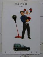 Renault Rapid Combi Prospekt Februar 1995 NEU