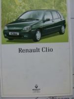 Renault Clio +Campus RT RSi Prospekt April 1996
