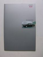 Audi A8 Langversion Prospekt Juni 2000 Rarität (Typ 4D8)