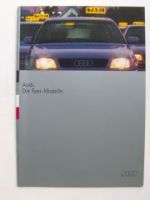 Audi Taxi-Modelle. Prospekt September 1994 NEU