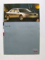 Audi A8 (4D2) Prospekt Juni 1995 2.8+3.7 +4.2 +quattro