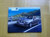 BMW 3er Cabrio 320i-335i+320d Prospekt 2007 E93