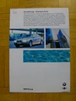 BMW Clean Energy Hydrogen Drive 2001 E38 7er Prospekt