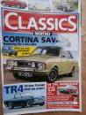 Classics Monthly 20 Years MGF, Volvo Amazon,Cavalier Cabrio, TR4, XJS,Cortina Savage