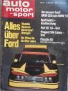 auto motor und sport 11/1978 BMW 528i E12 vs. 728 E23,Opel Kadett Kaufberatung,Fiat 132 1.6,Peugeot 504 Cabrio,Porsche 911