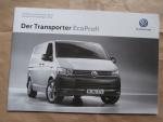 VW T6 Transporter EcoProfi Preisliste Modelljahr 2016