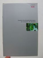 Audi Preisliste Taxi-Modelle/Mietwagen A4+A6 +Avant 10/2000
