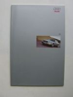 Audi S8 (4D2) Prospekt September 1999 NEU