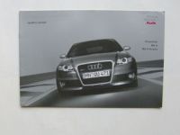 Audi Preisliste RS 4 +Avant Mai 2007 NEU