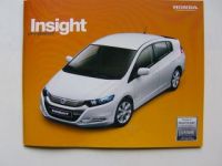 Honda Insight Hybrid Prospekt März 2009 NEU