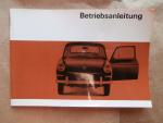 VW 1500 Betriebsanleitung Limousine+Variant 1965 Deutsch