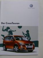 VW Cross Touran Prospekt Mai 2007 +Preisliste NEU 1T2