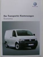 VW Transporter Kastenwagen Economy 7HH 7HA Prospekt