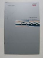 Audi A4 hoch 3 Pakete für Individualisten Prospekt Mai 2000