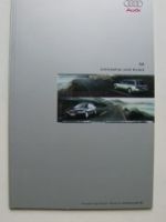Audi S6 Limousine & Avant Prospekt April 2001 NEU Typ 4B