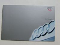 Audi Die Modelle Prospekt September 2005 A3 S4 RS 4 A8 W12 TT