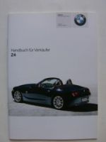 BMW Handbuch für Verkäufer Z4 Roadster E85 +Edition Oktober 2007